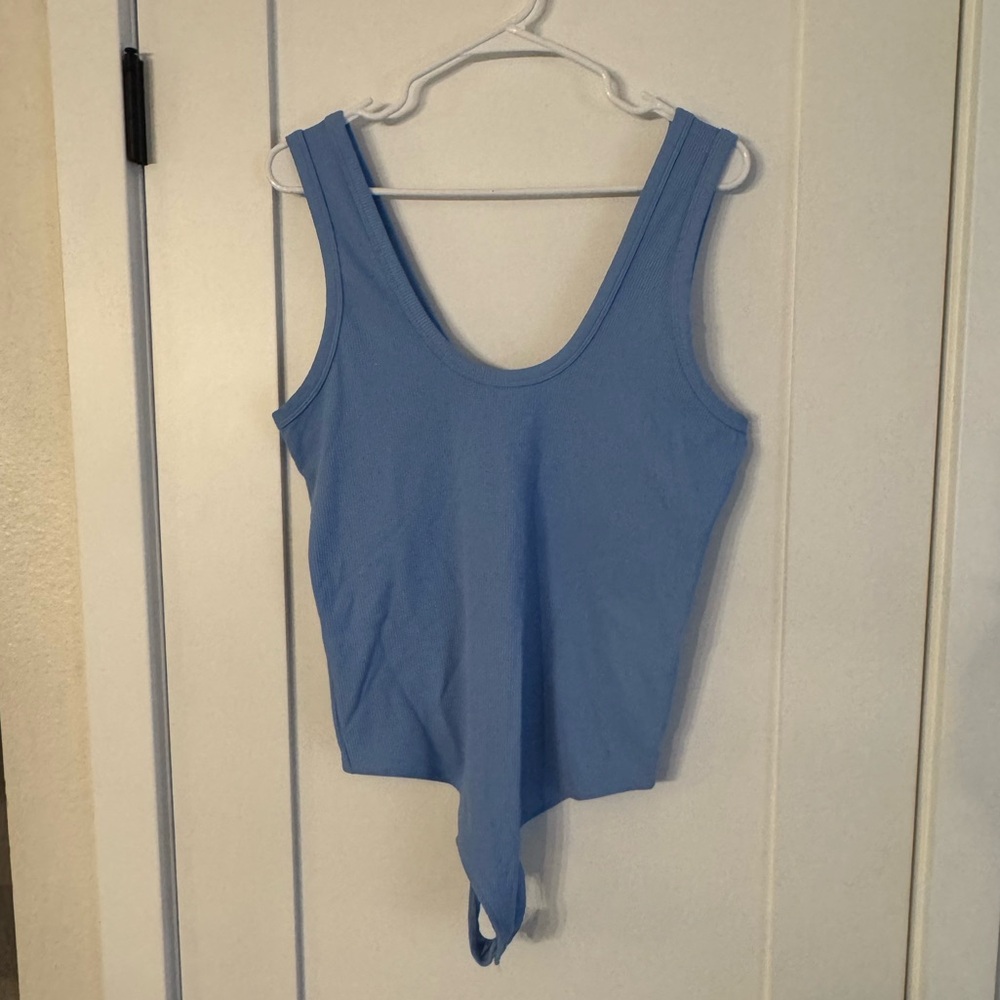 Abercrombie & Fitch Light Blue Tank Bodysuit